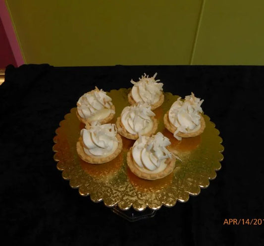 Coconut Cream Mini Pies